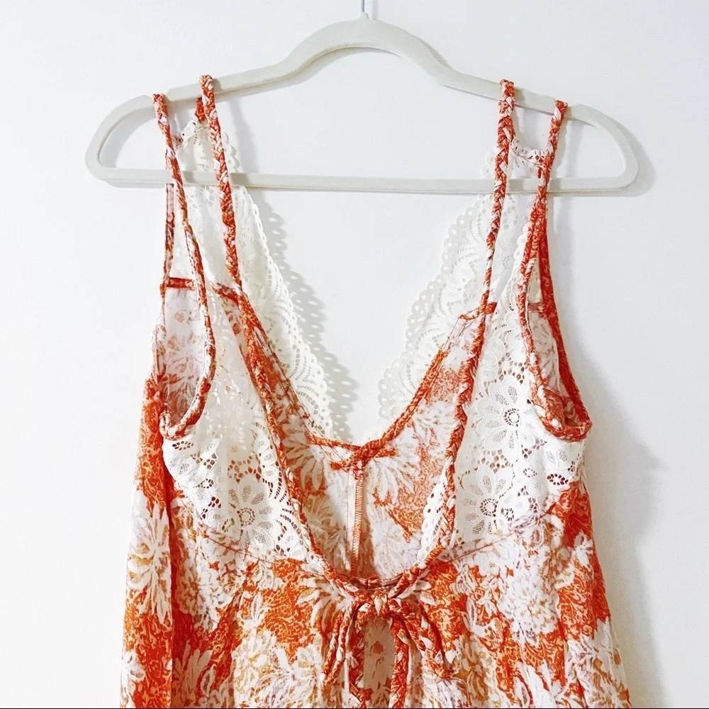 Free People - Lace Slip Dress